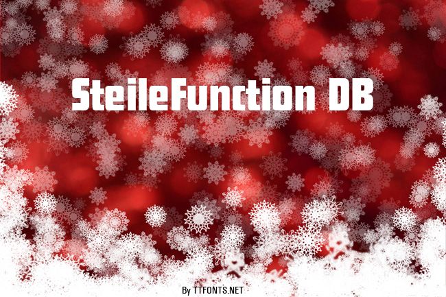 SteileFunction DB example