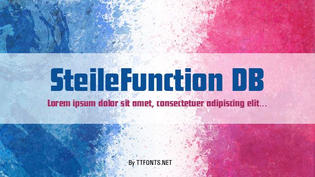 SteileFunction DB example