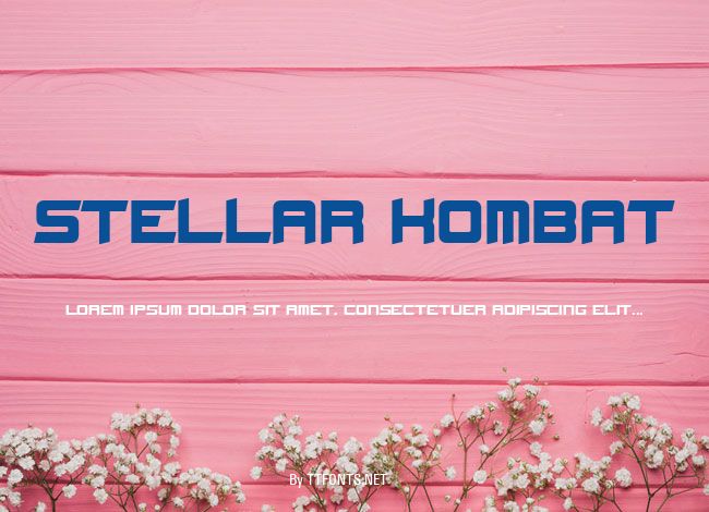 Stellar Kombat example