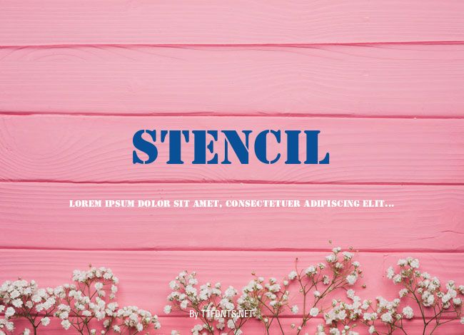 Stencil example