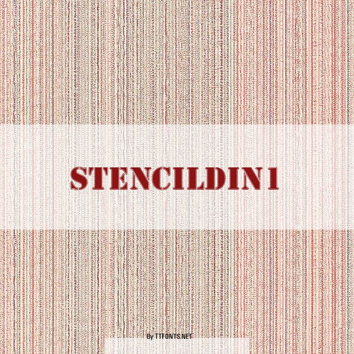 StencilDIn1 example