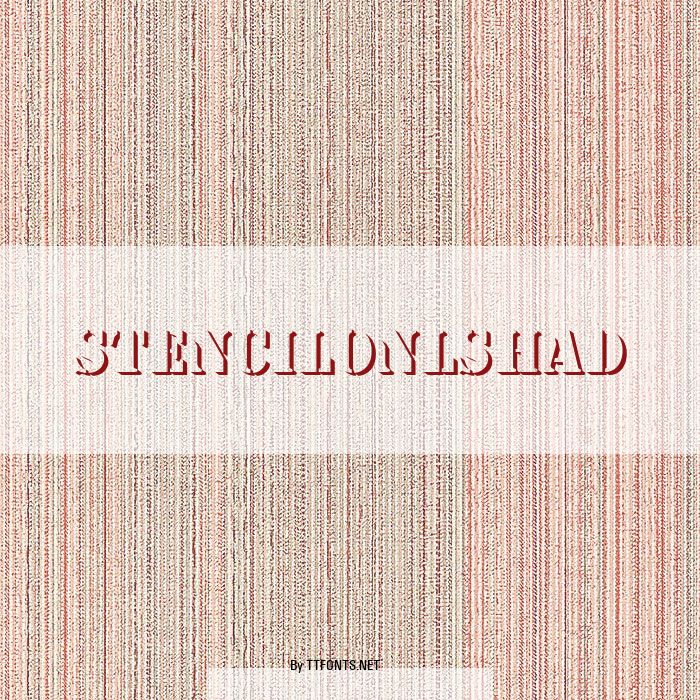 StencilOnlShaD example