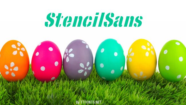 StencilSans example