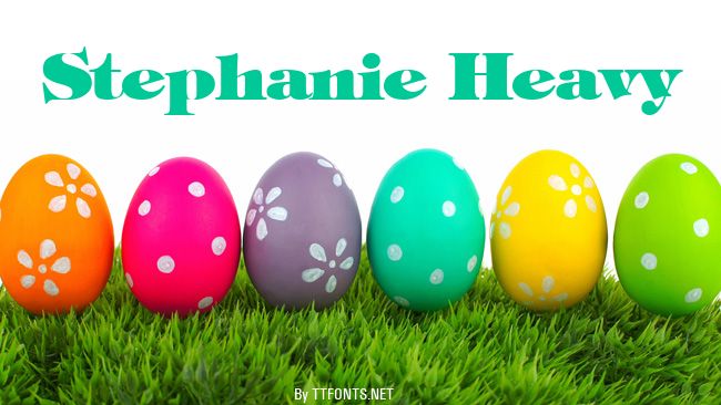 Stephanie Heavy example