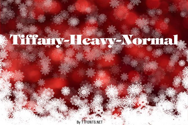 Tiffany-Heavy-Normal example