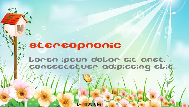 Stereophonic example