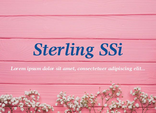 Sterling SSi example