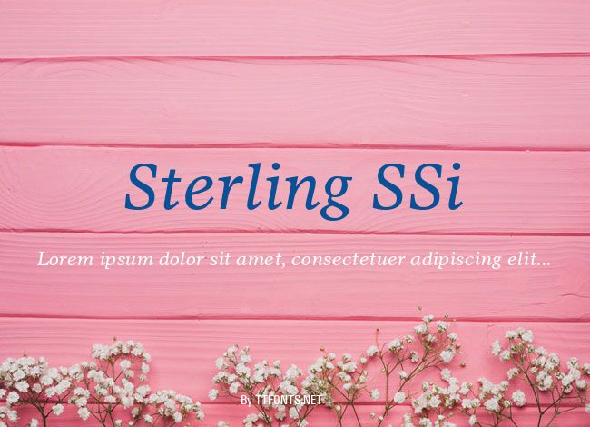 Sterling SSi example