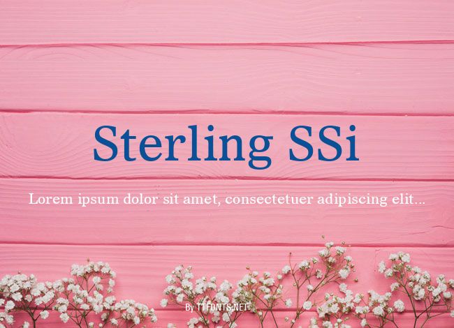 Sterling SSi example