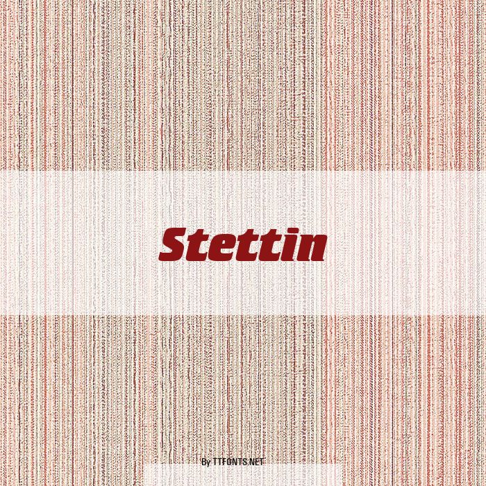 Stettin example