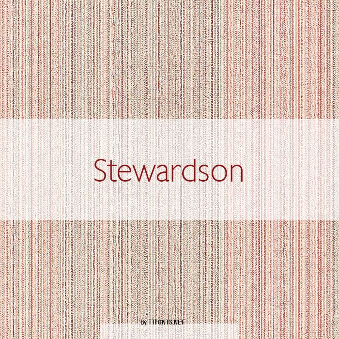 Stewardson example