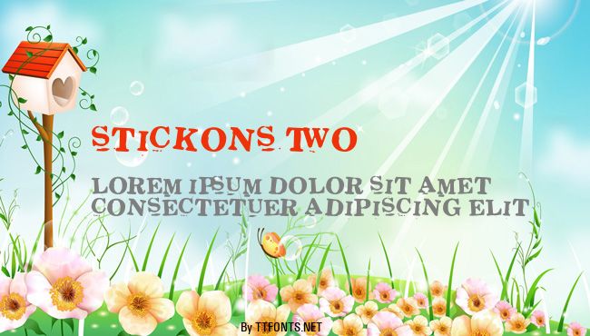 Stickons Two example
