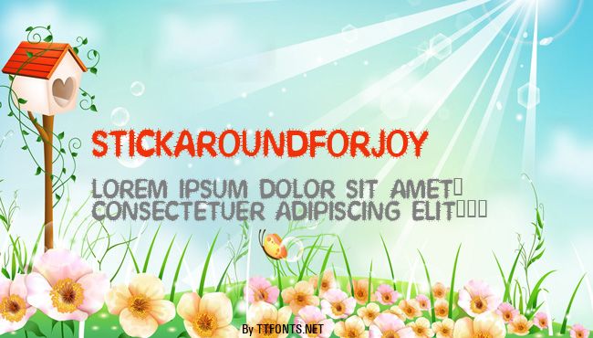 StickAroundForJoy example