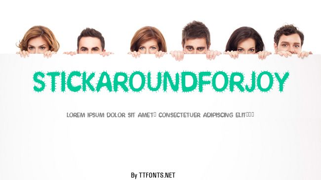 StickAroundForJoy example