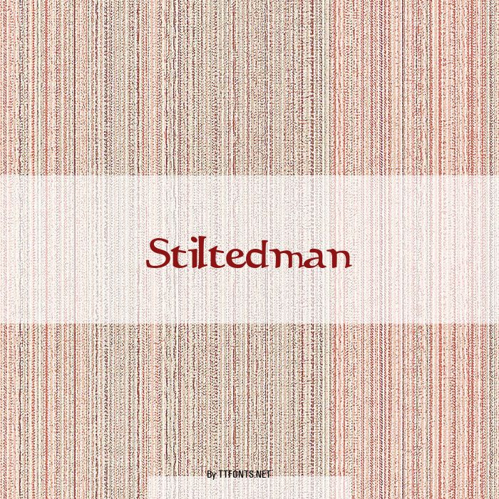 Stiltedman example