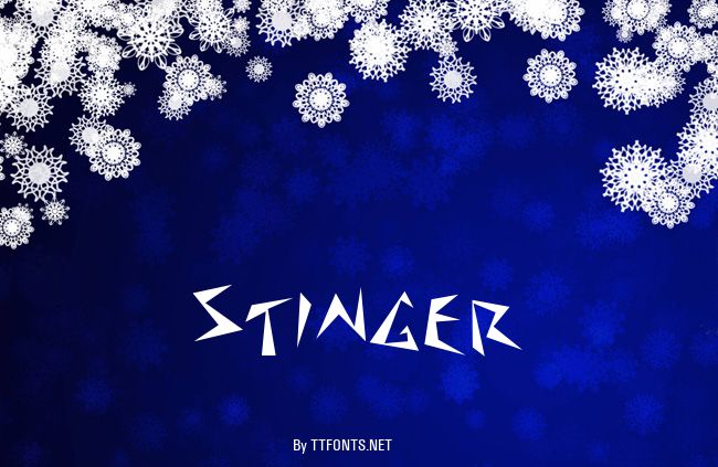 Stinger example