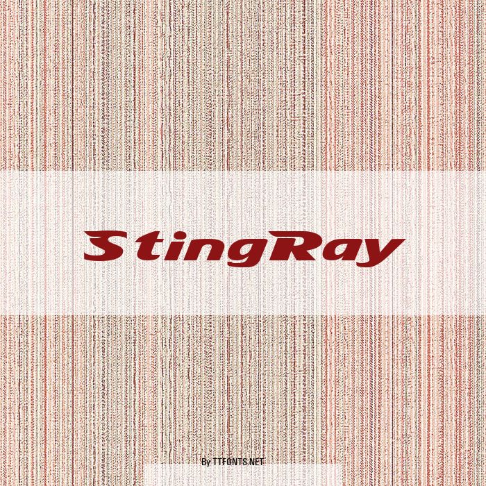 StingRay example