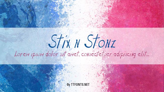 Stix n Stonz example