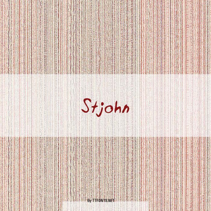 Stjohn example