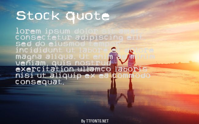 Stock Quote example