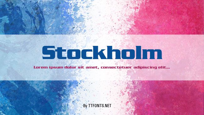 Stockholm example