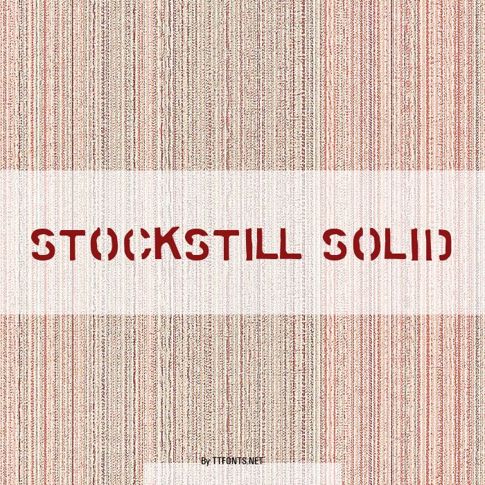 Stockstill Solid example