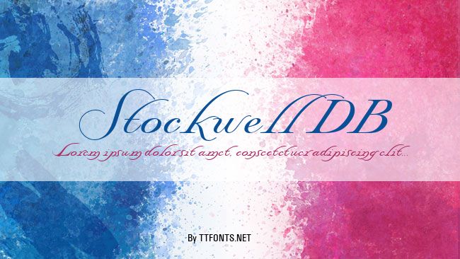 Stockwell DB example