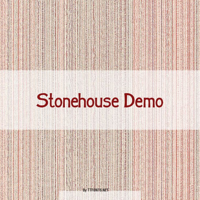 Stonehouse Demo example