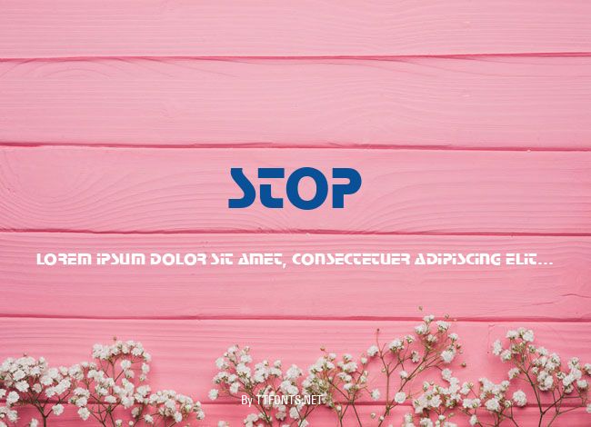 Stop example