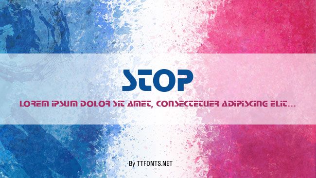Stop example