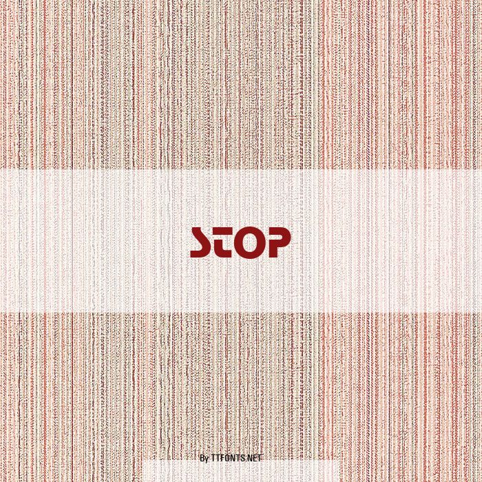 Stop example