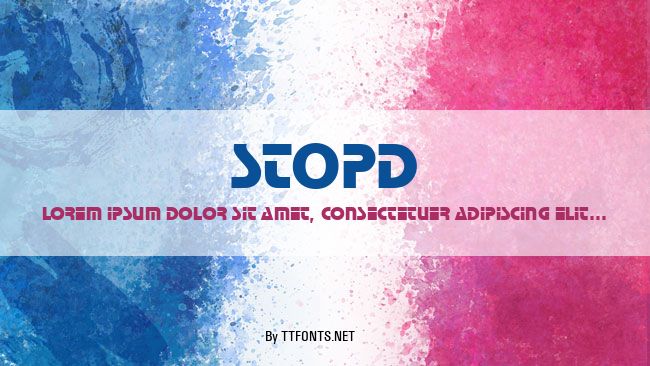 StopD example
