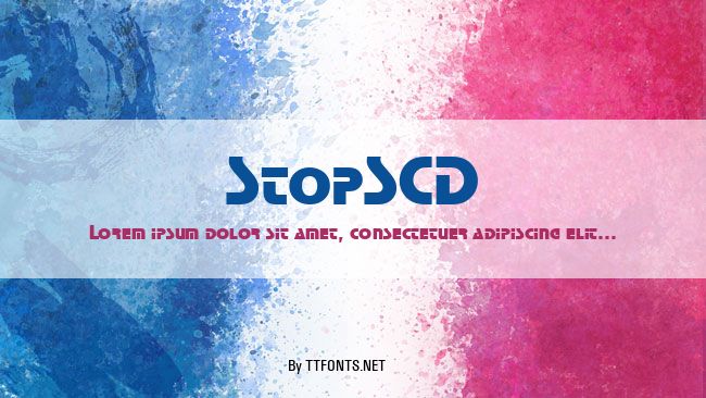 StopSCD example