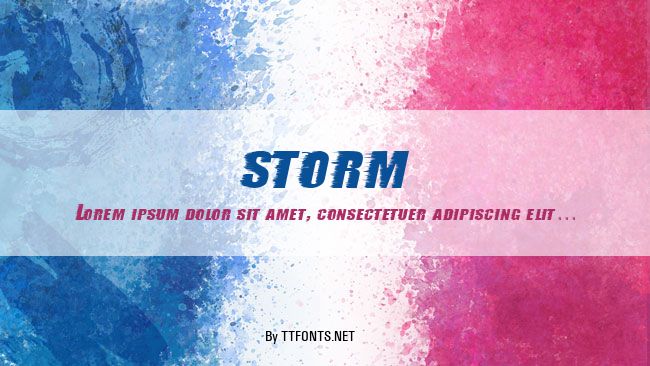 storm example