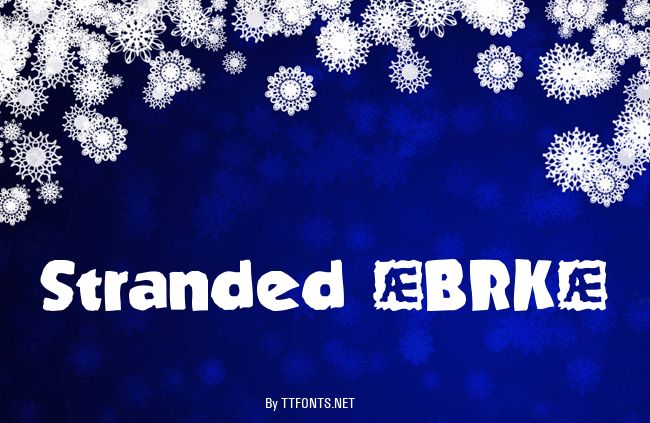 Stranded (BRK) example