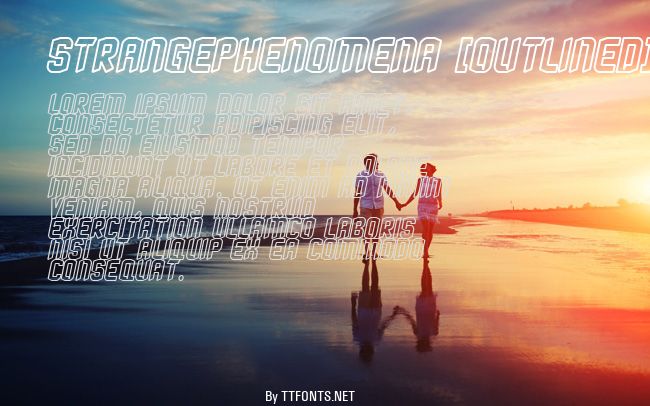 StrangePhenomena [outlined] example
