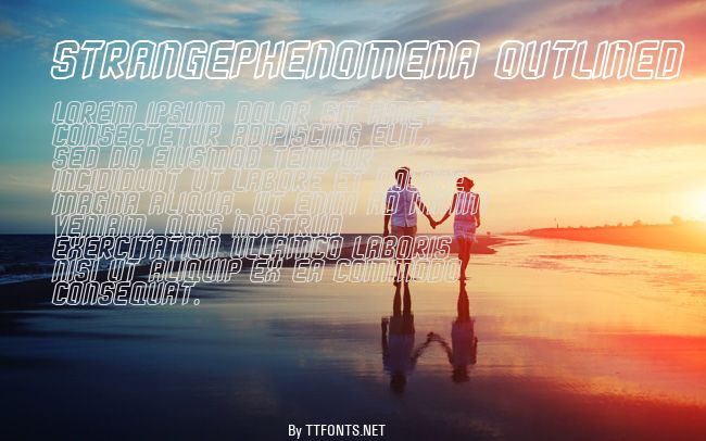 StrangePhenomena Outlined example