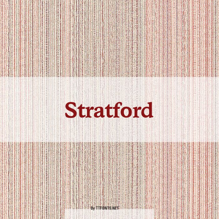 Stratford example