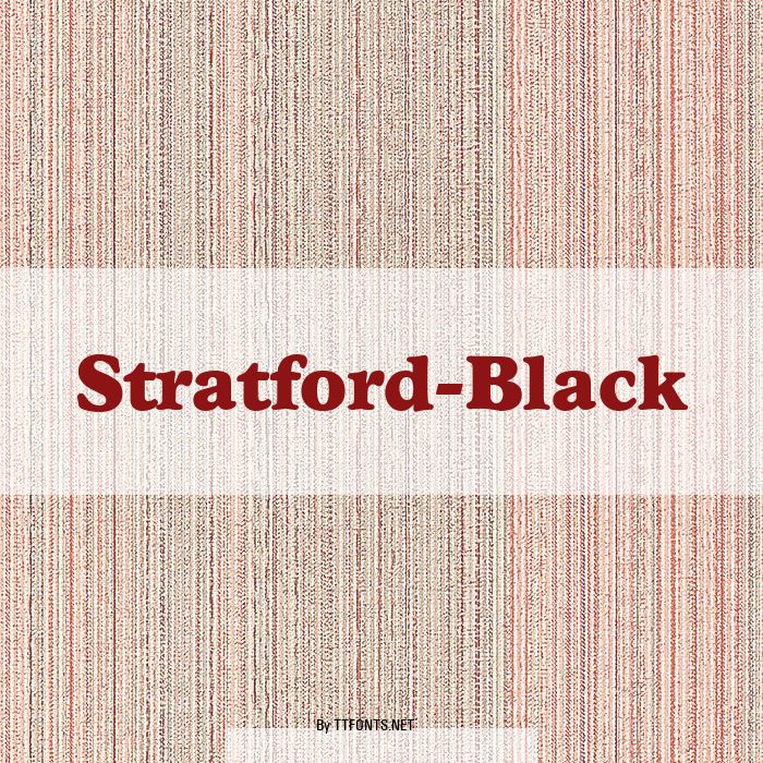 Stratford-Black example