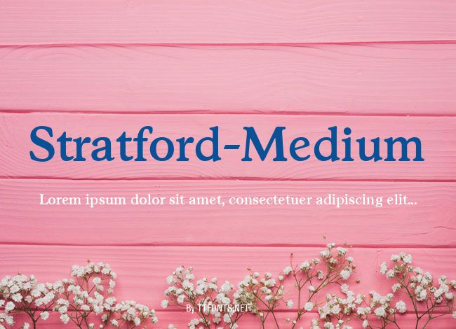 Stratford-Medium example