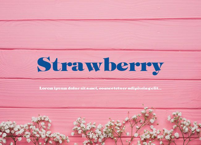 Strawberry example