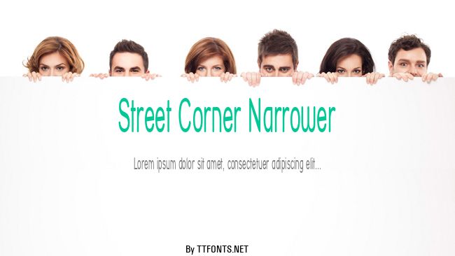 Street Corner Narrower example