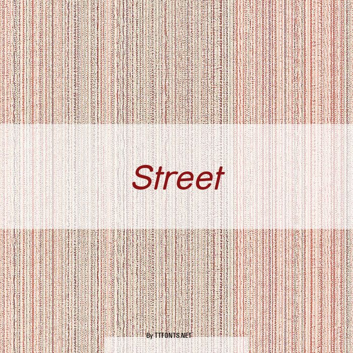 Street example