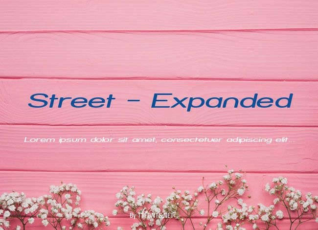 Street - Expanded example