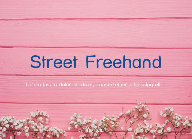 Street Freehand example