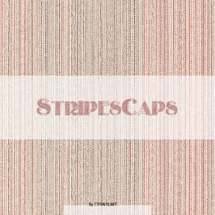 StripesCaps example