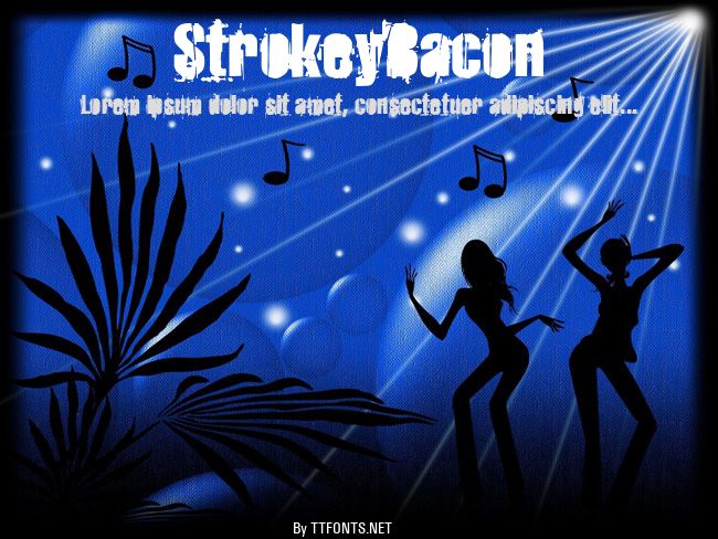 StrokeyBacon example