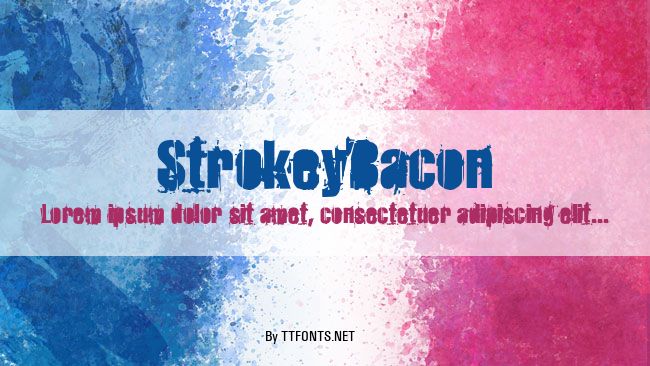StrokeyBacon example