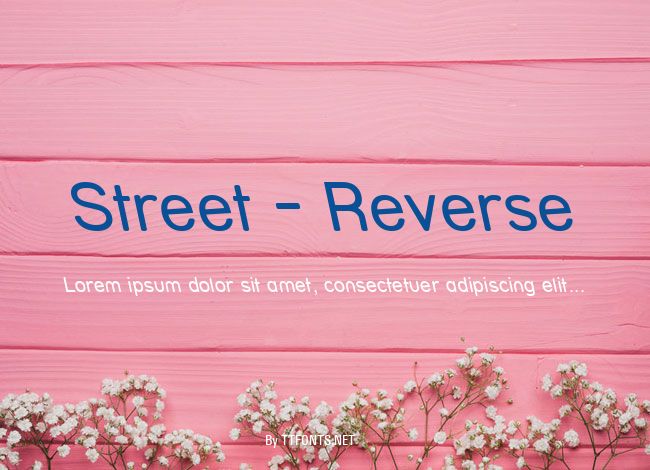 Street - Reverse example