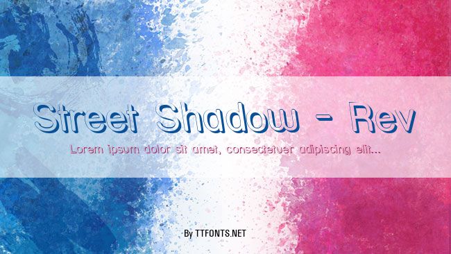 Street Shadow - Rev example